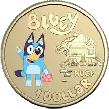 Bluey on Jupiter Logo
